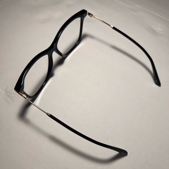 Tom Ford Black Filtering Acetate Cat-Eye Glasses - Picture 13 of 14